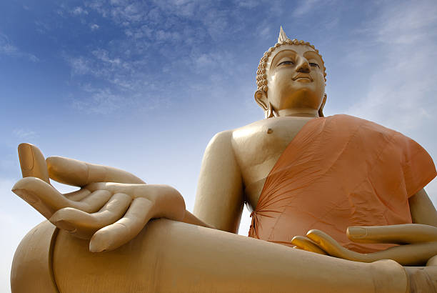 istock Big Buddha statue in bangkok, Thailand 148241271