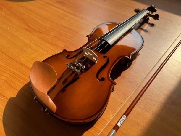 Violin stock photo