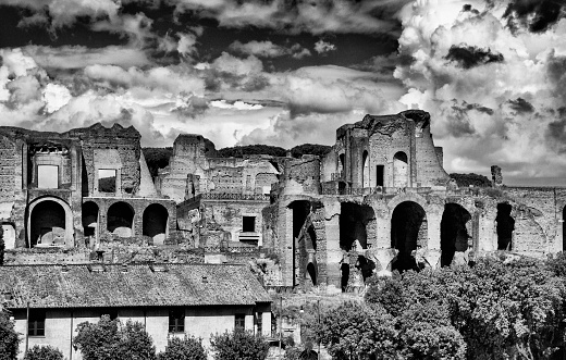 Rome in black and white