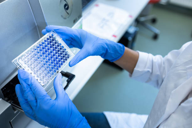 istock Carrying out research experiment in a chemistry lab 1482421469