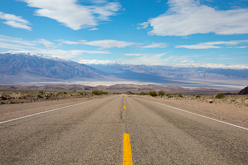 Empty Desert Road, Nevada
