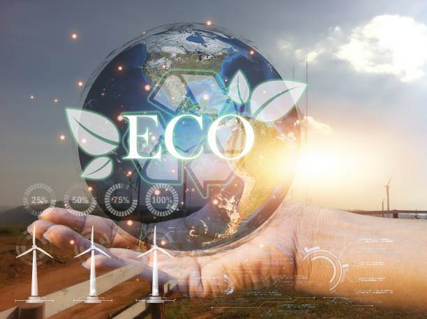 istock concept of using clean energy and reducing global warming 1482427730