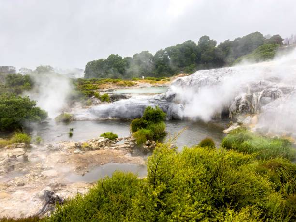 istock Rock formation of geothermal geyser 1482440755