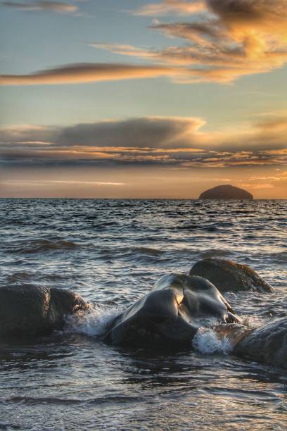 istock Beach Scenes at sunset in Ayrshire, Scotland 1482443045