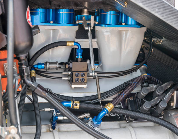 istock A clean engine in a speedway racing car about to commence racing 1482462888
