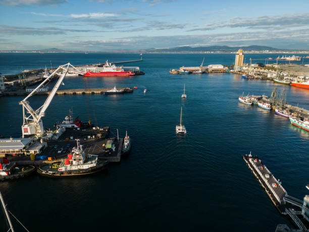 istock Drone high angle view over V+A Waterfront in Cape Town, South Africa 1482470374
