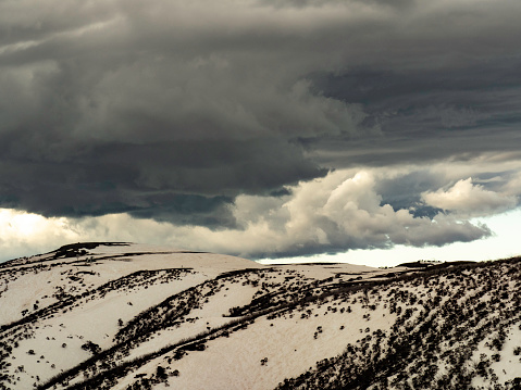 Storm clouds at Mount Hotham