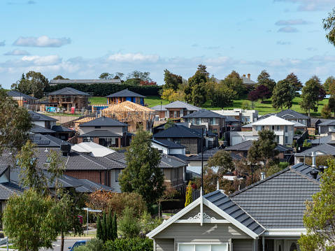 Suburban neighbourhood in Melbourne Victor