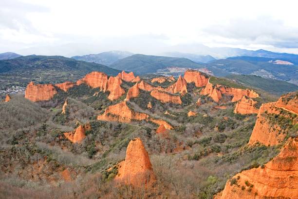 istock marvelous panoramic view of the medulas, ancient roman gold mines 1482475427