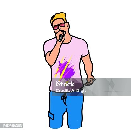 istock Too Cool To Sing For You Artistic Paint 1482486303