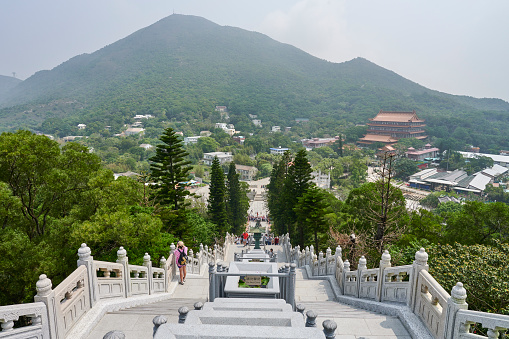 A scenic overlook where seven states can be seen on a clear day.