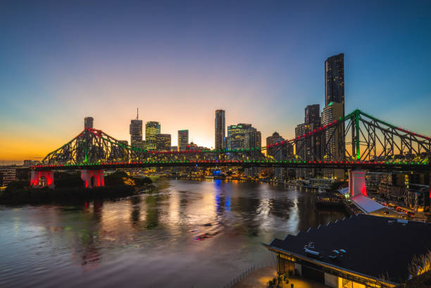 istock brisbane with story bridge at night 1482503978