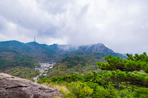 Natural scenery of Huangshan Scenic Area in Anhui Province