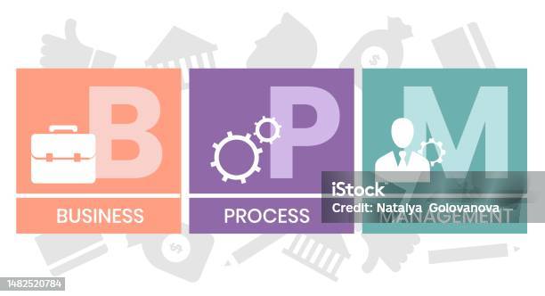 Business Process Management Log In Bpm Business Process Management Stock Illustration - Download Image Now ...