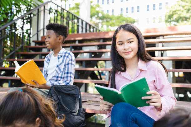 istock group of diverse students in campus at the school. 1482521386