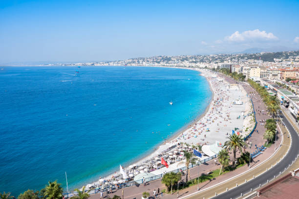 istock Panoramic view of Nice, France 1482539191
