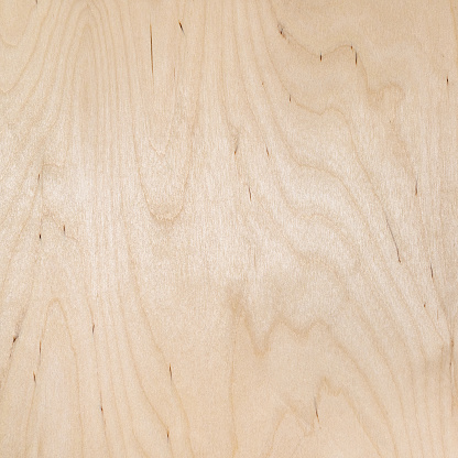 natural wooden background - birch plywood surface