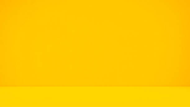 istock Yellow Background Studio Room Table Product Summer,Table Stage Corner Podium Display Platform Loft,Kitchen Counter Bar Desk Cosmetic Tropical Autumn Spring,Empty Mockup Wall Floor Cement Template 1482559509
