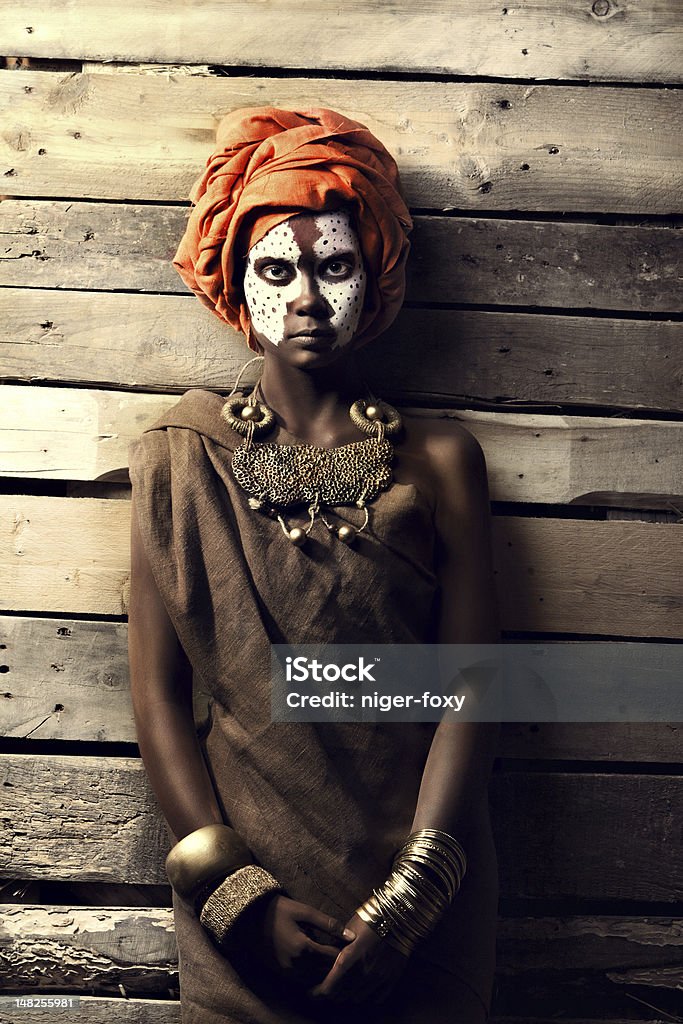 Porträt von afrikanische Frauen - Lizenzfrei Afrika Stock-Foto