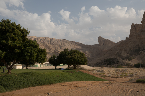 Jebel Hafeet mountain in Al Ain