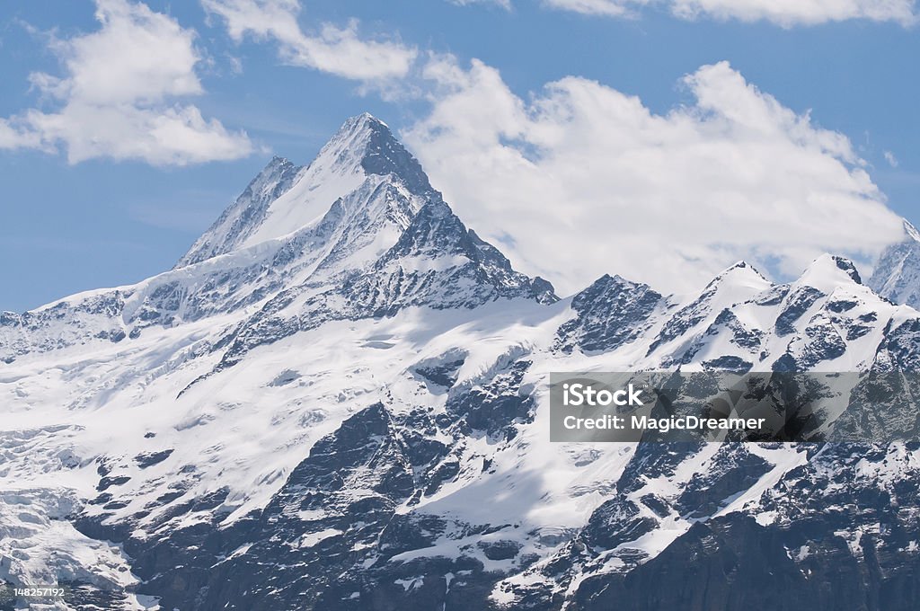Mountain peak in den Schweizer Alpen - Lizenzfrei Alpen Stock-Foto