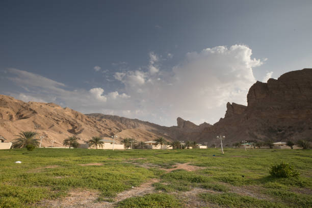 Jebel Hafeet Jebel Hafeet mountain in Al Ain jebel hafeet stock pictures, royalty-free photos & images