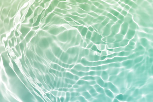 abstract gradient green water wave, pure natural swirl pattern texture, background photography