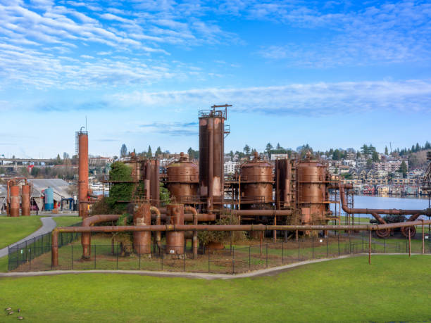 istock Exploring the Industrial Past: Gas Works Park in Seattle, Washington State 1482573991