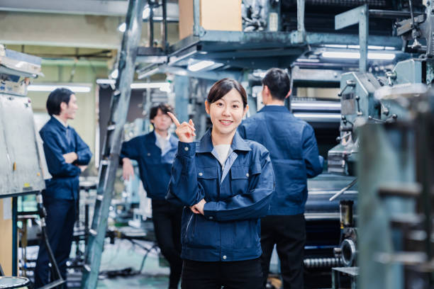 istock Female worker with an inspired idea 1482594571