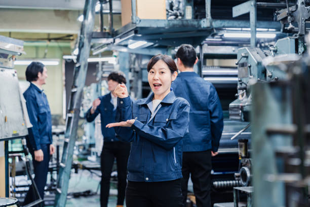 istock Female worker with an inspired idea 1482594592