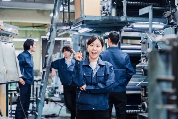 istock Female worker with an inspired idea 1482594594
