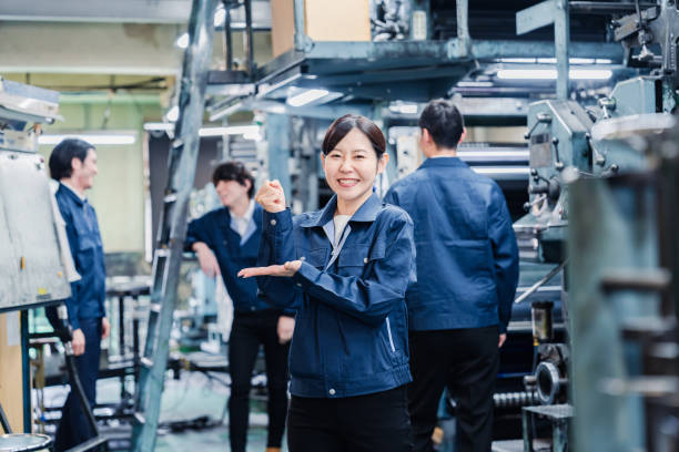 istock Female worker with an inspired idea 1482594597