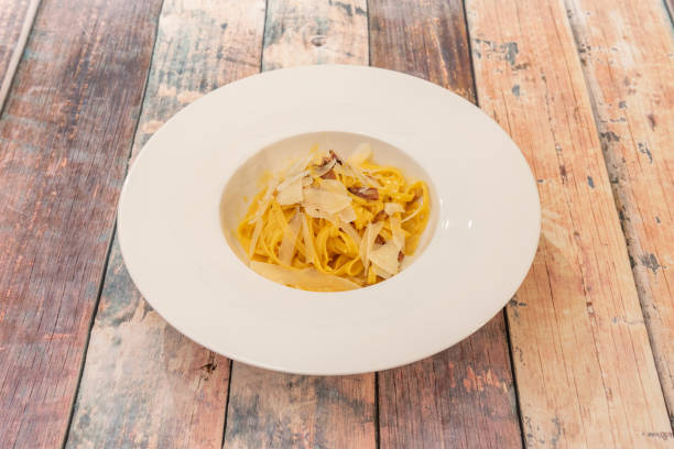 istock Carbonara noodles with guanciale 1482596217
