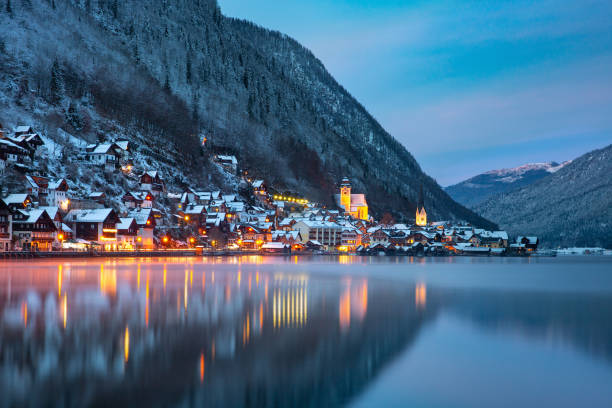 istock Hallstatt viewed from the south, Austria 1482609138