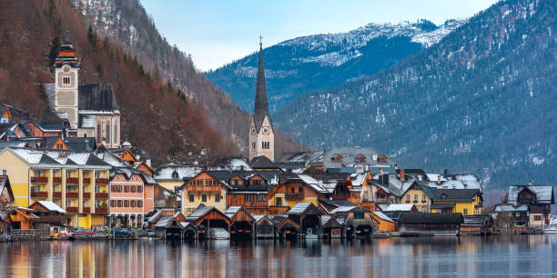 istock Hallstatt viewed from the south, Austria 1482609150