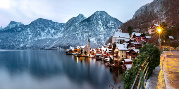 istock Hallstatt viewed from the south, Austria 1482609166