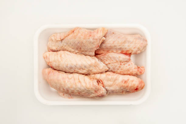 istock Raw turkey wings in a Styrofoam tray 1482615054