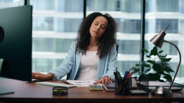 istock Frustrated woman working computer close up. Girl manager disappointed by work. 1482616827
