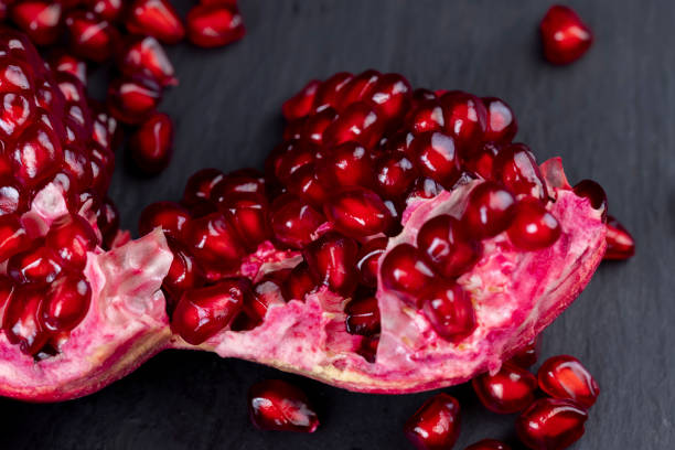 istock peeled red ripe pomegranate with red sweet grains 1482619232