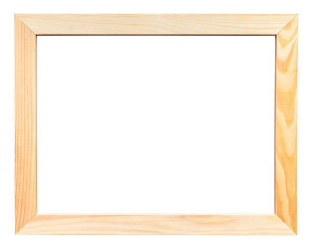 istock plain wooden picture frame isolated on white 1482621056