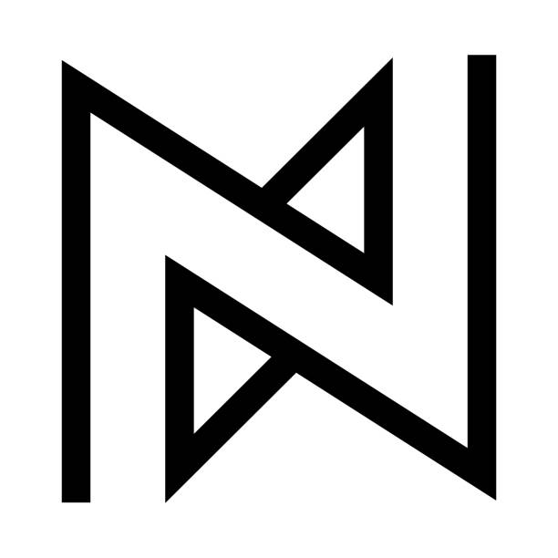 istock Professional Innovative Initial N logo and MN logo. Letter N or NM Minimal elegant Monogram. Premium Business Artistic Alphabet symbol and sign 1482624081