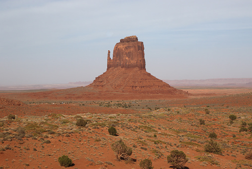 Rock Formation called the East Mitten, Monument Valley Tribal Park, Arizona