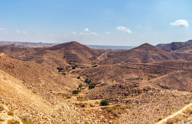 Matmata, a Berber town with unique underground dwellings in Tunisia