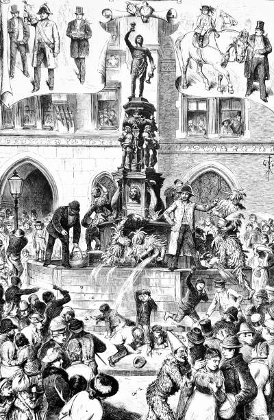 Illustration from 19th century.