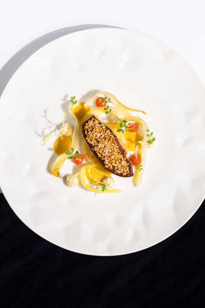 Fried Foie Gras gourmet food