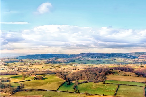 Landscape of beautiful Yorkshire l