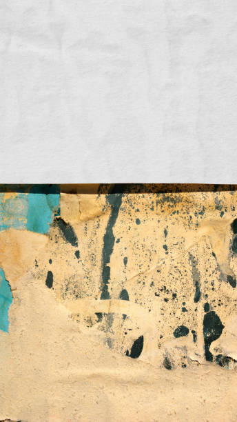 istock Blank white black old ripped torn paper crumpled creased posters grunge textures backdrop backgrounds placard stock photo 1482664870