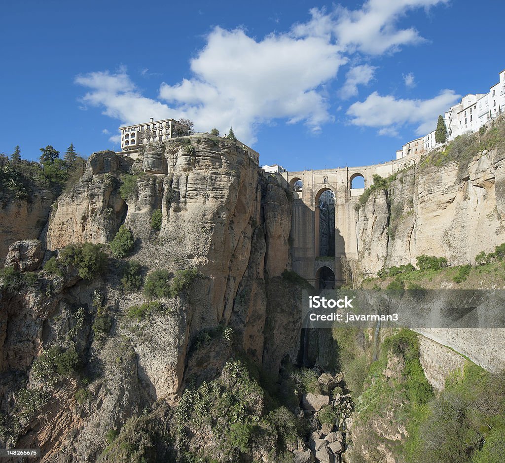 Brücke in Ronda, Andalusien, Spanien - Lizenzfrei Andalusien Stock-Foto