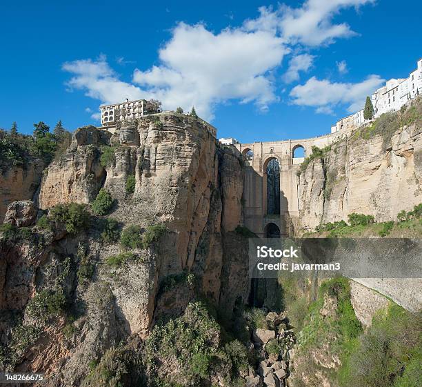 Brücke In Ronda Andalusien Spanien Stockfoto und mehr Bilder von Andalusien - Andalusien, Architektur, Berg