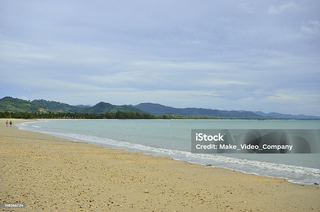 Praia de Khao Lak-Lam empresa ferroviária Parque Nacional - Royalty-free Ao Ar Livre Foto de stock